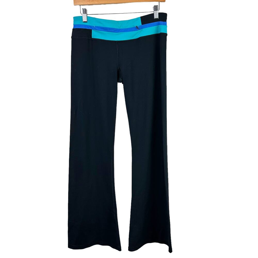 Nancy Rose Performance Balance Pant Flare Leggings Rocker Fit Size 8